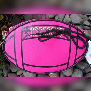 NWT Betsey Johnson Football Crossbody
